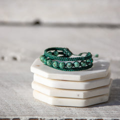 african turquoise bracelet earthy embrace