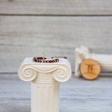 Brown Agate Bling Bijou bracelet