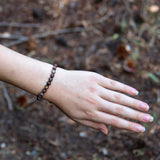 Brown Agate Bling Bijou bracelet