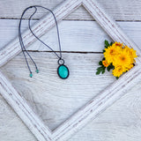Amazonite & Clear Quartz Mystic Duet necklace