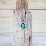 Amazonite & Clear Quartz Mystic Duet necklace