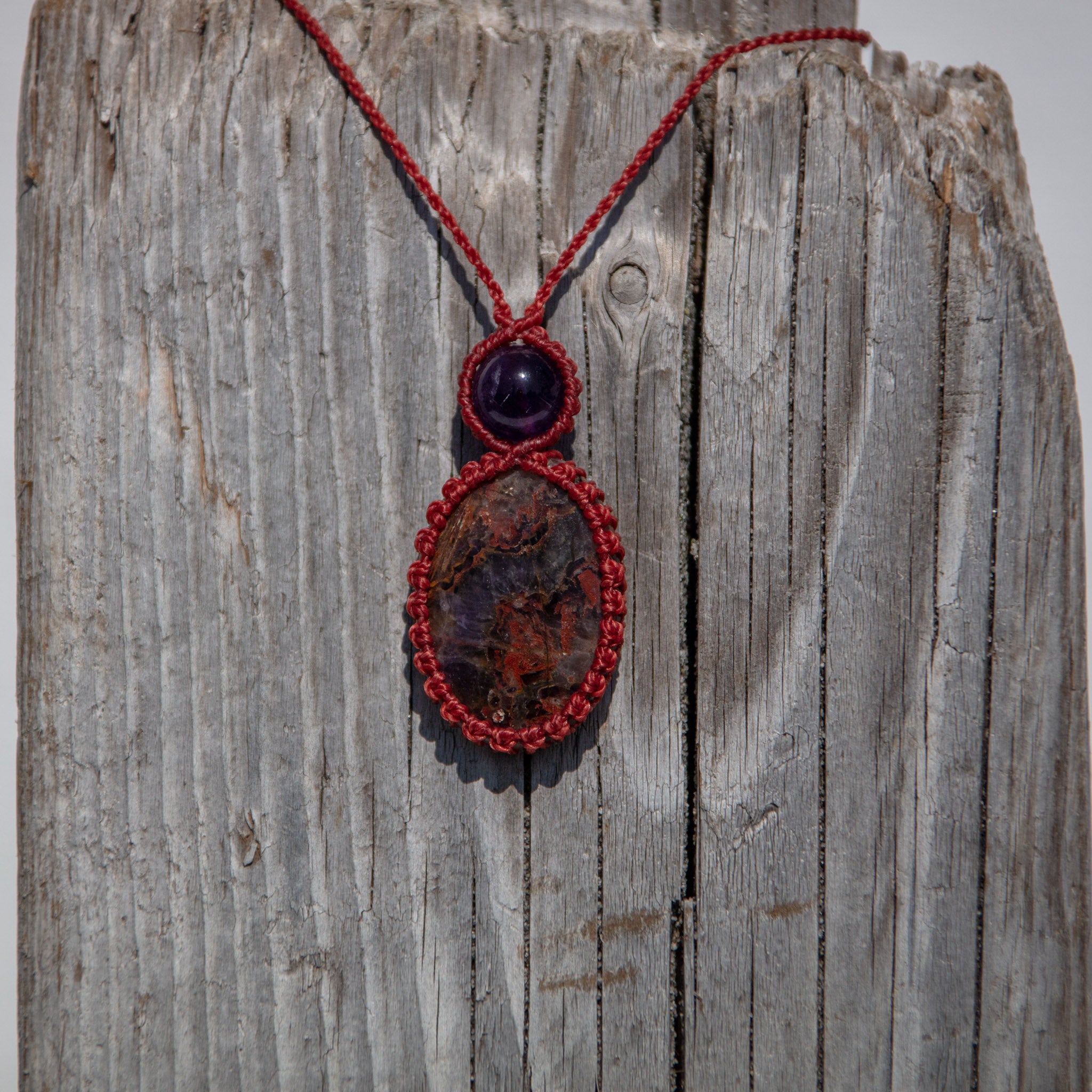 Auralite 23 and Citrine Mystic Stones Necklace