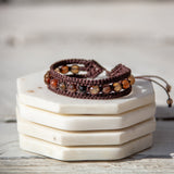 Brown Agate Earthy Embrace bracelet