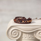 Brown Agate Earthy Embrace bracelet