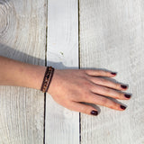 Brown Agate Earthy Embrace bracelet