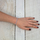 clear quartz bling bijou bracelet