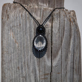 Clear Quartz & Shungite Mystic Duet Necklace