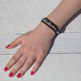 Dendritic Agate Earthy Embrace bracelet