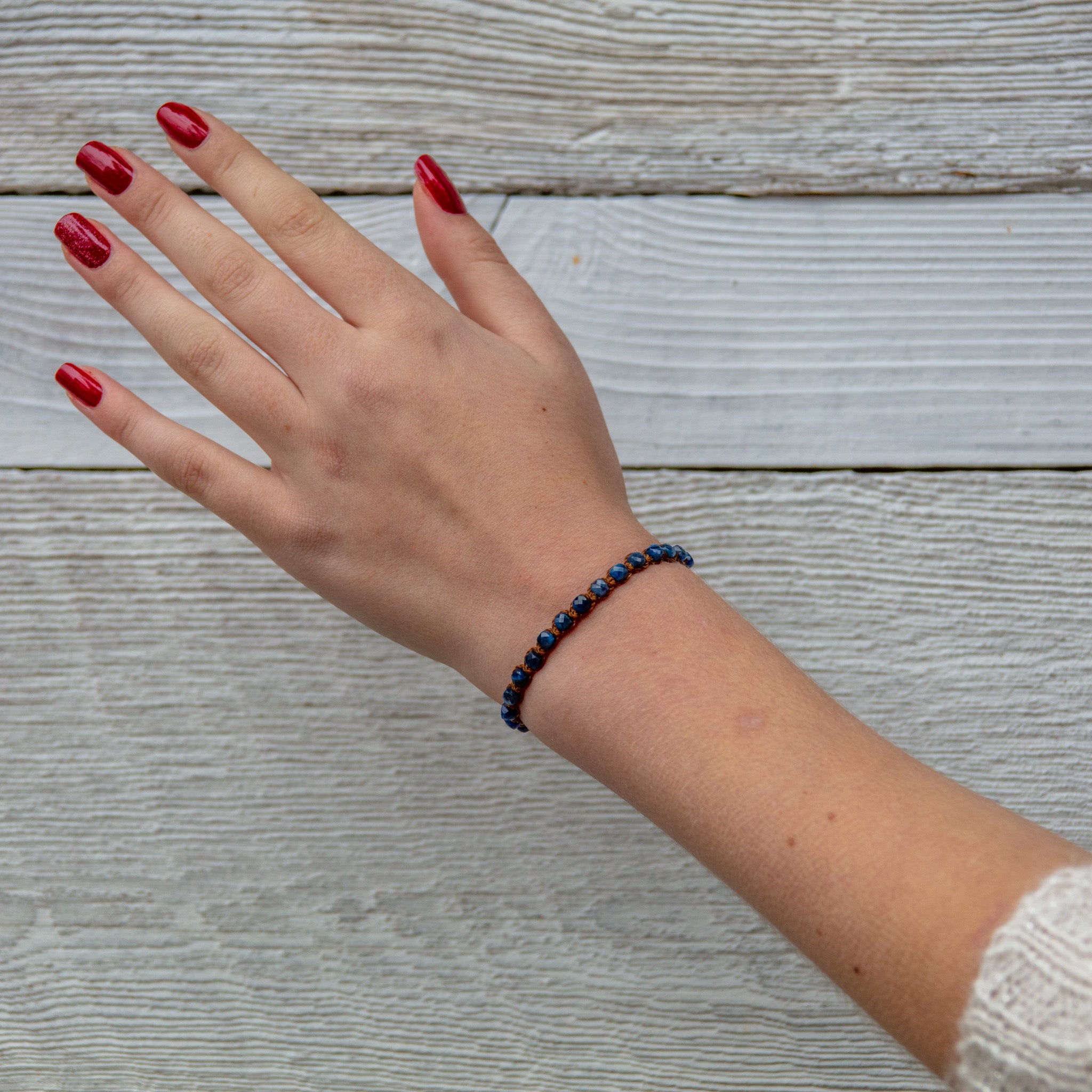 kyanite bling bijou bracelet