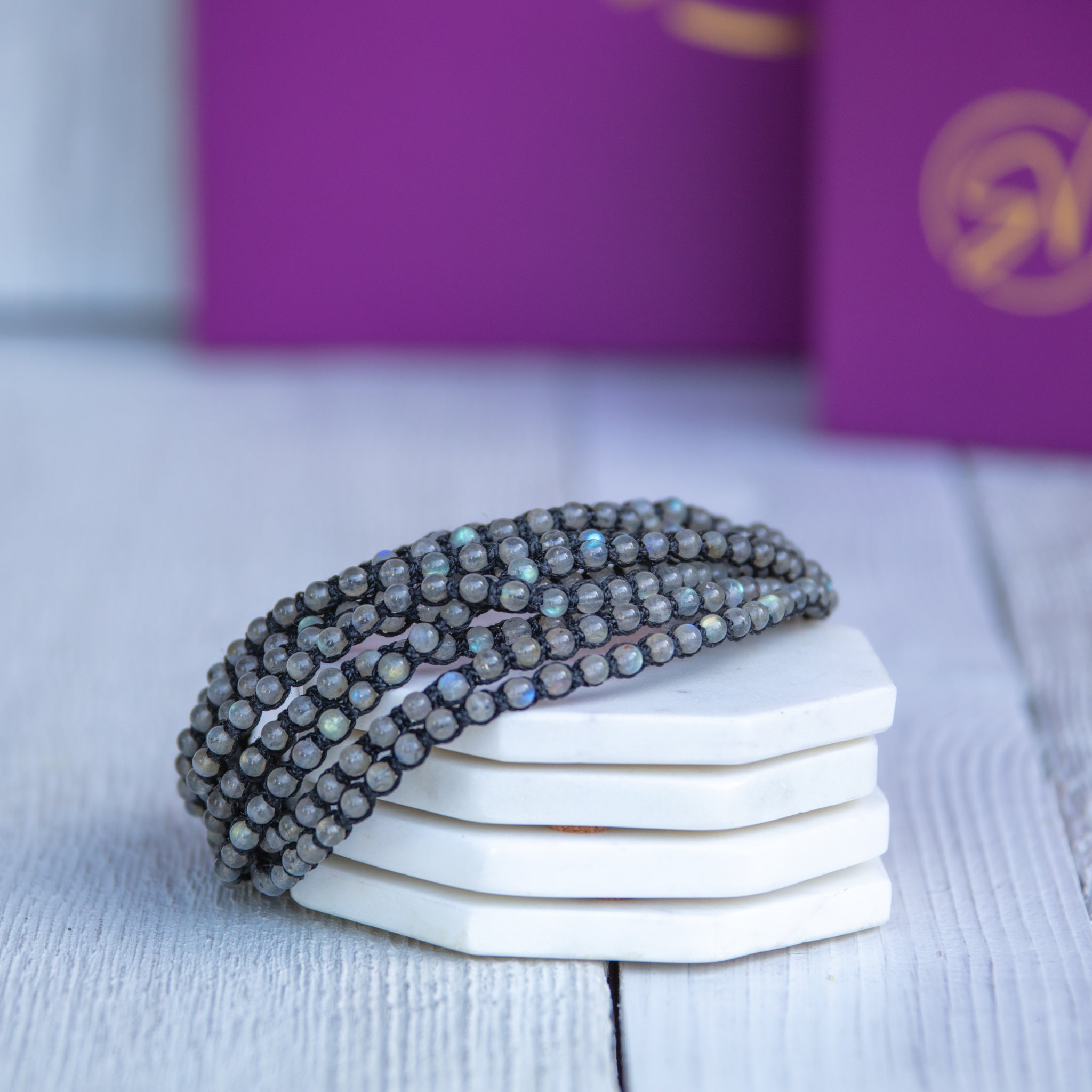 Labradorite Fairy Dance anklet