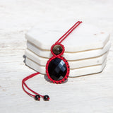 Onyx & Golden Obsidian Mystic Duet necklace