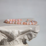 pink opal beads bling bijou bracelet