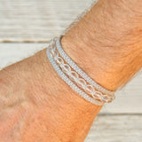 Clear Quartz Earthy Embrace bracelet