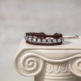 Selenite Earthy Embrace bracelet