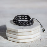 shungite earthy embrace bracelet