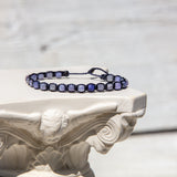 tanzanite beads bling bijou bracelet