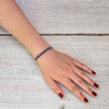 tanzanite bling bijou bracelet