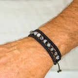 Tourmalinated Quartz Earthy Embrace bracelet