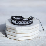 Tourmalinated Quartz Earthy Embrace bracelet