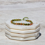 Unakite Bling Bijou bracelet