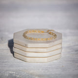 White Moonstone Bling Bijou bracelet