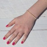 White Moonstone Bling Bijou bracelet