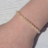 White Moonstone Bling Bijou bracelet