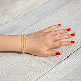 white moonstone earthy embrace bracelet