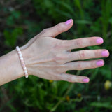 Pink Opal Bling Bijou bracelet