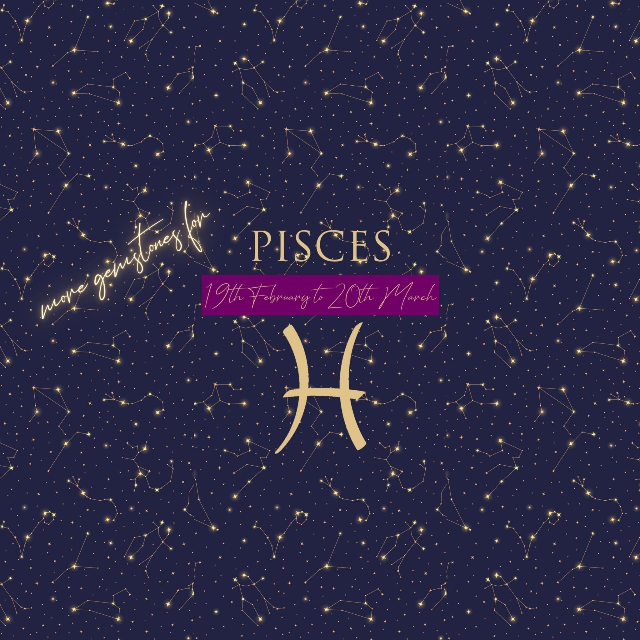 Pisces SPOTLIGHT - Additional Compatible Stone Allies