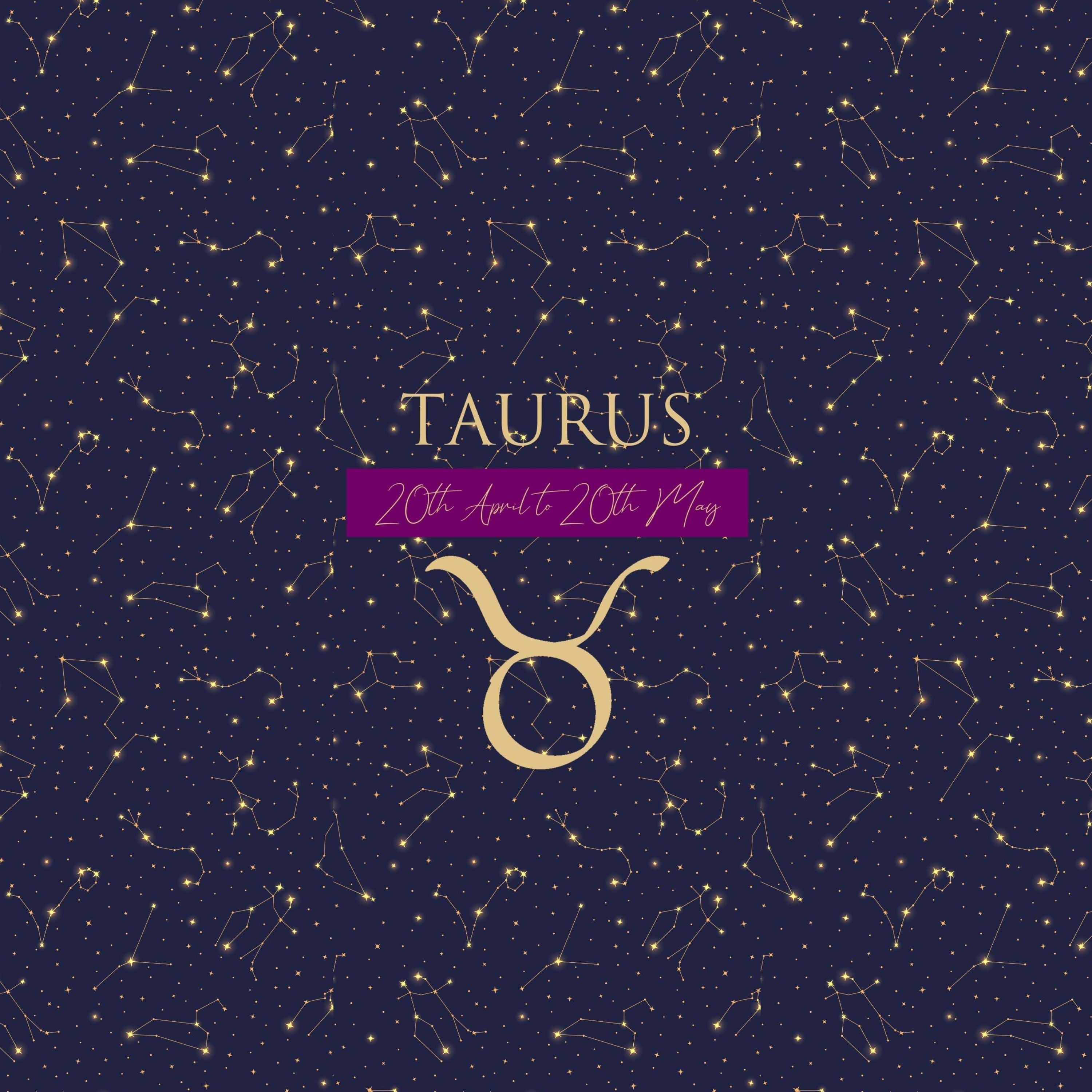 Taurus symbol April 20 to May 20