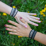 Black Tourmaline Earthy Embrace bracelet