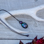 abalone charoite necklace susana vijaya