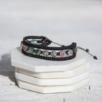 abalone stone earthy embrace bracelet