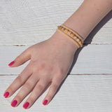 Agatized Coral Earthy Embrace bracelet