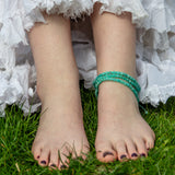 Amazonite Fairy Dance anklet