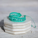 Amazonite Earthy Embrace bracelet