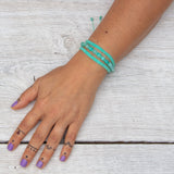Amazonite Earthy Embrace bracelet
