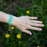 Amazonite Earthy Embrace bracelet