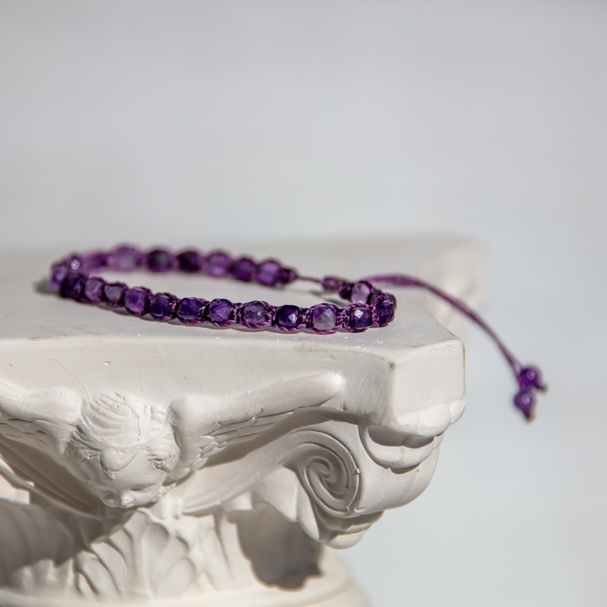 amethyst bling bijou bracelet