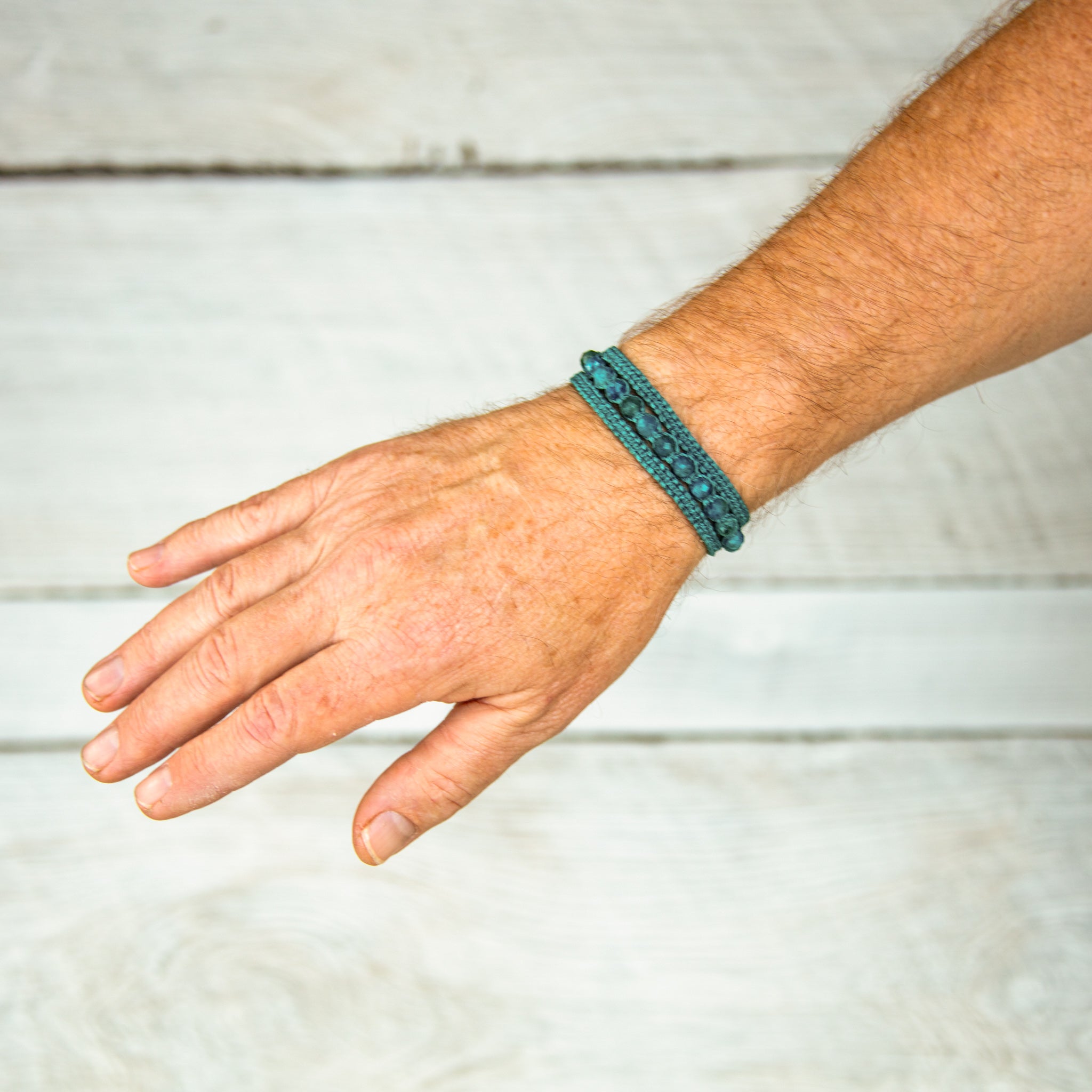 Apatite Earthy Embrace Bracelet