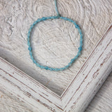 Aquamarine Fairy Dance anklet