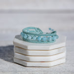 aquamarine crystal bracelet