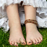 Aqua Terra Jasper Fairy Dance anklet