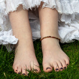 Aqua Terra Jasper Fairy Dance anklet