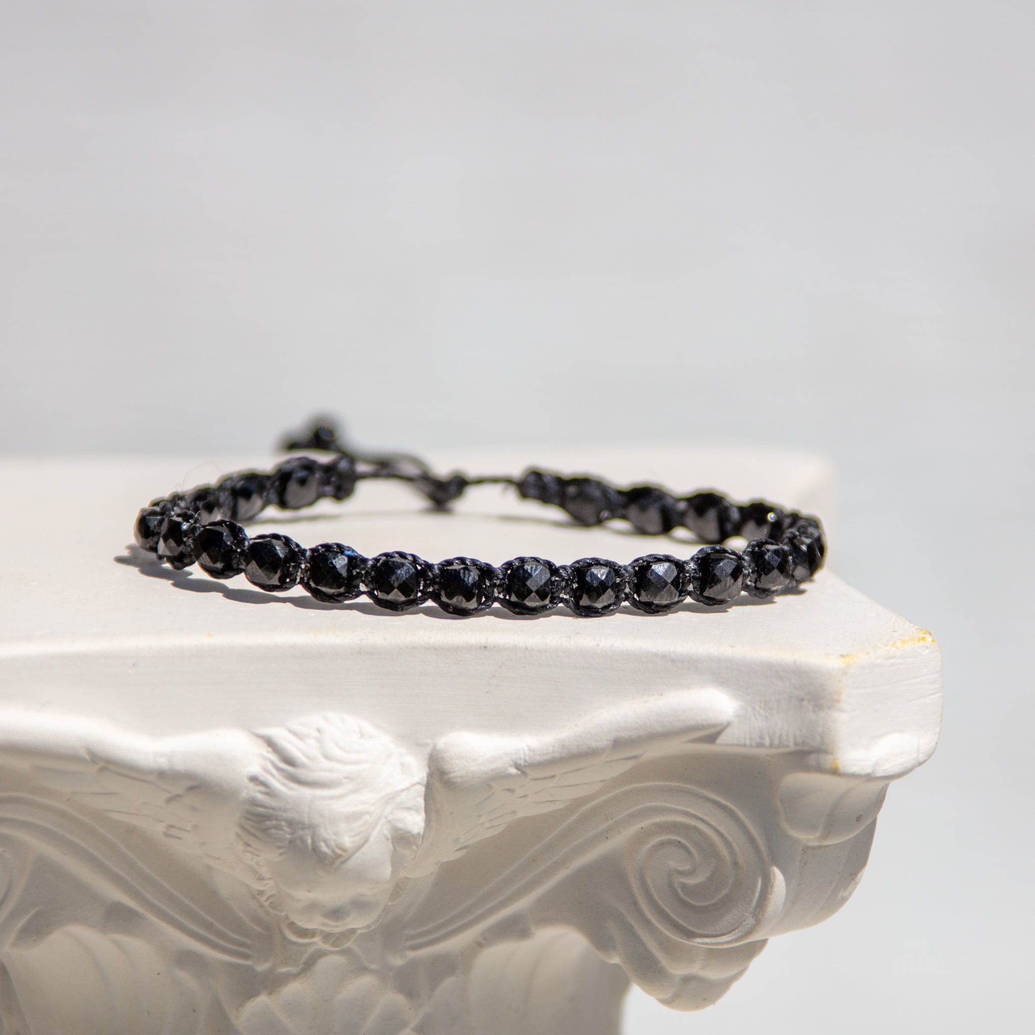 black tourmaline bling bijou bracelet