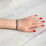 black tourmaline bling bijou bracelet 