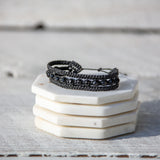 Black Tourmaline Earthy Embrace bracelet