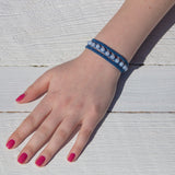 Blue Lace Earthy Embrace bracelet