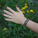 Botswana Agate Earthy Embrace bracelet